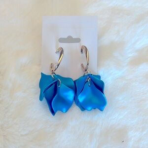 Blue earrings